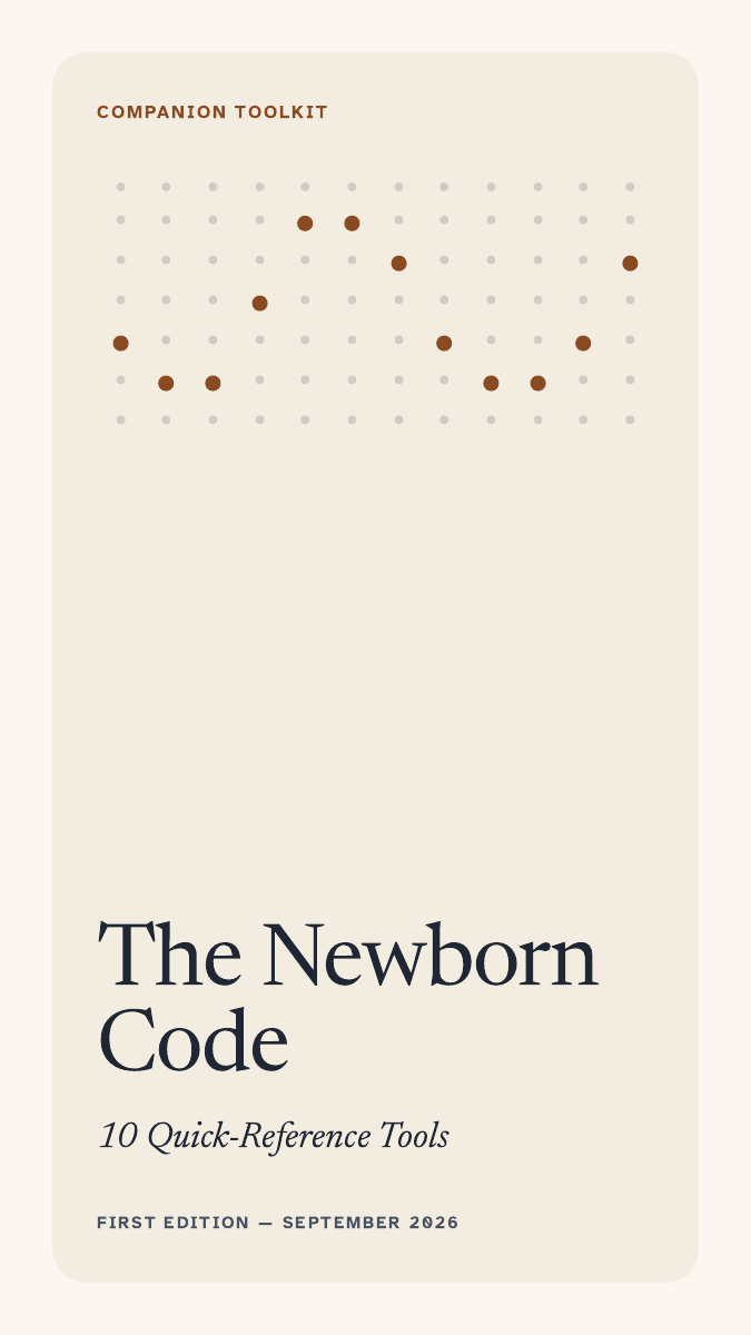 The Newborn Code companion toolkit cover